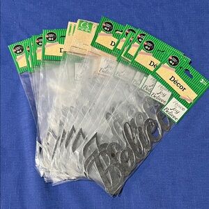 'Believe' Holiday Sign - joy and peace metal signs